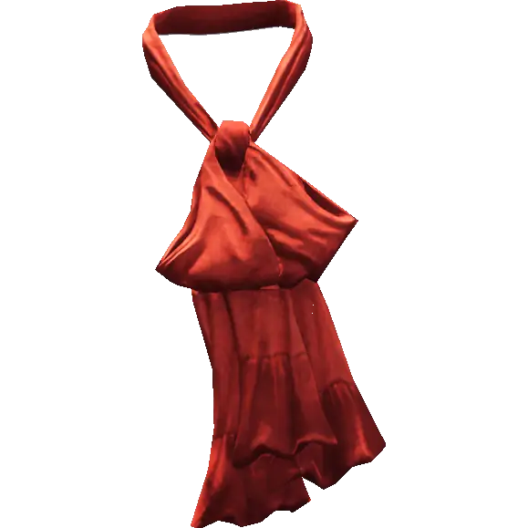 Шарф в горошек