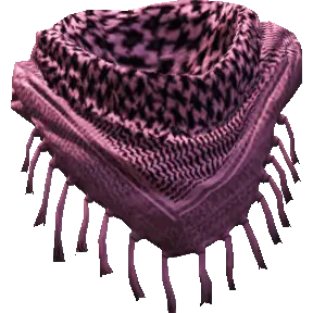 Шарф красный