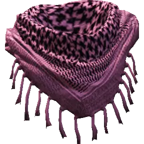 Шарф красный