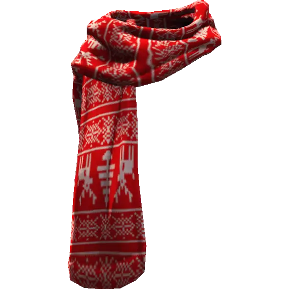 Шарф цветной