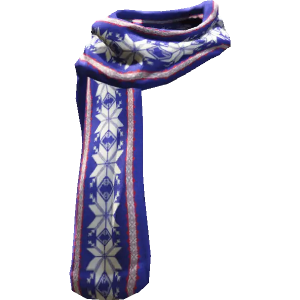 Шарф цветной