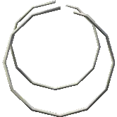 Серьги золотые №2