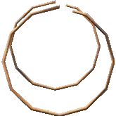 Серьги золотые №2