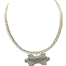 Цепочка с подвеской №1