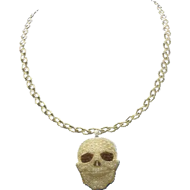 Цепочка с черепом №3