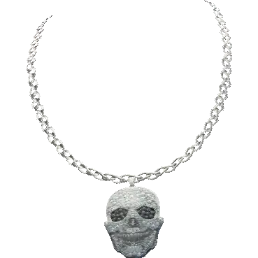Цепочка с черепом №3