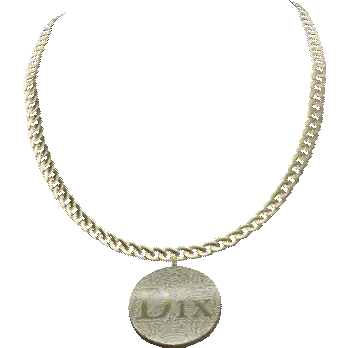 Цепочка с подвеской №9