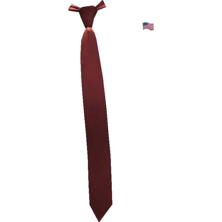 Галстук и значок