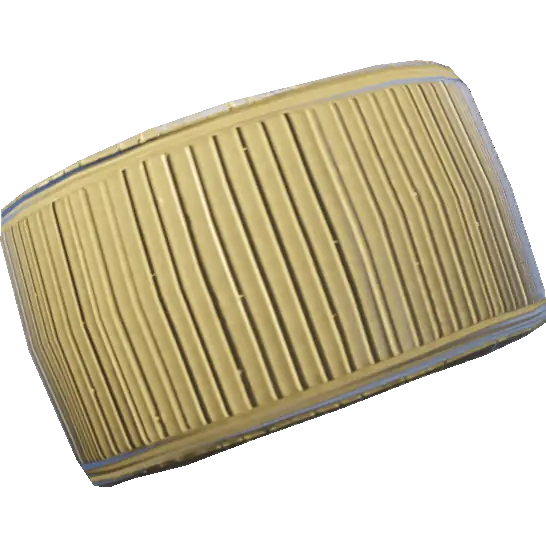 Золотой рельефный браслет