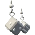 Серьги 'Игральные кубики'