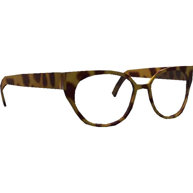 Ретро с тигровой оправой