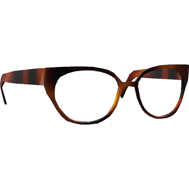 Ретро с тигровой оправой