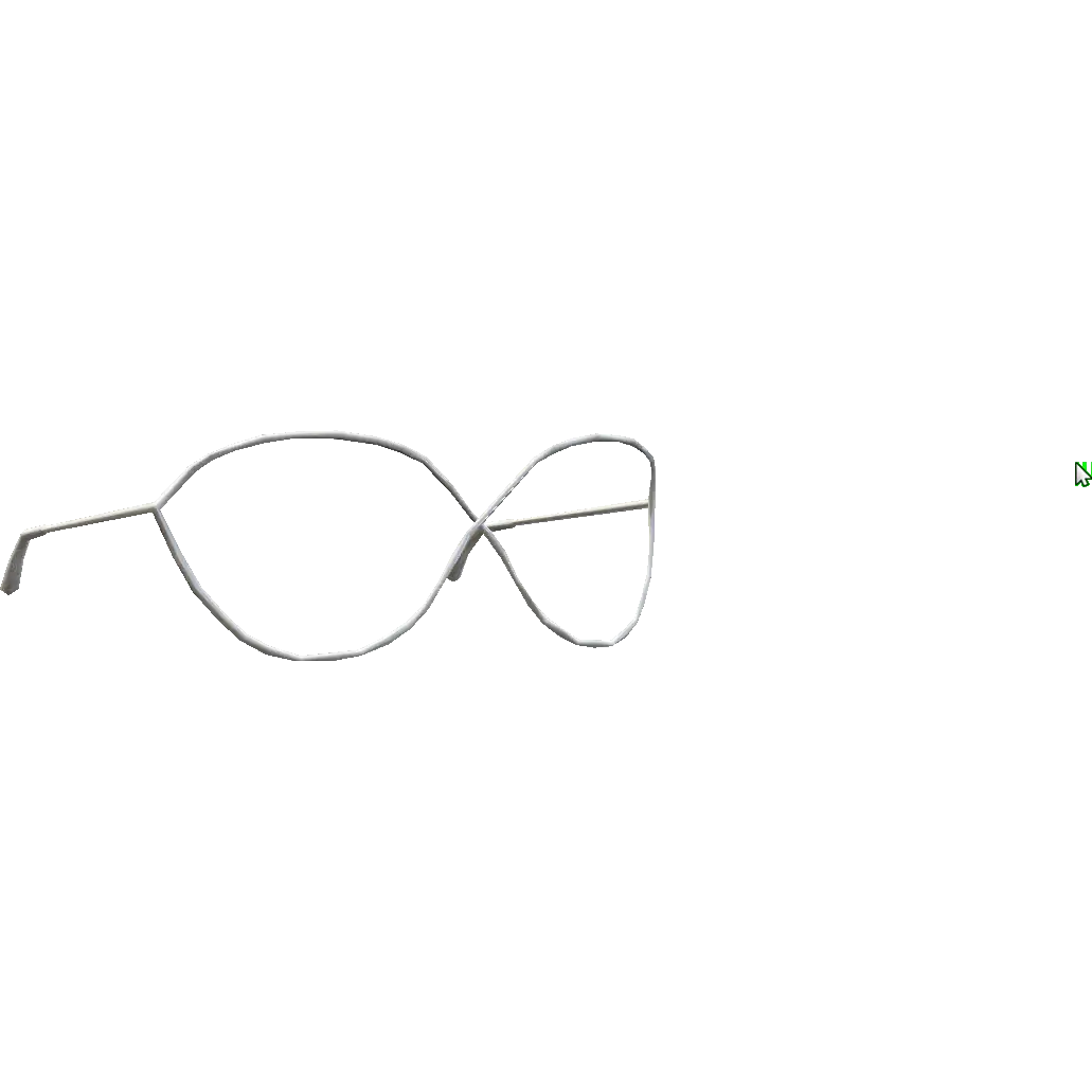 Квадратные с розовыми линзами