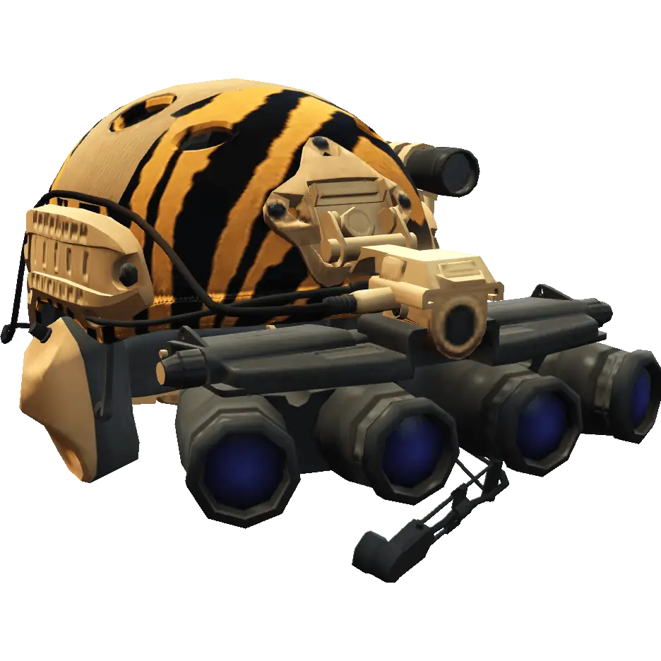 Шлем с 4 линзами №1