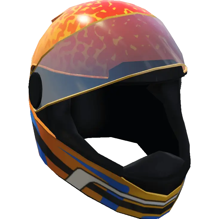 Открытый глянцевый мотоциклетный шлем