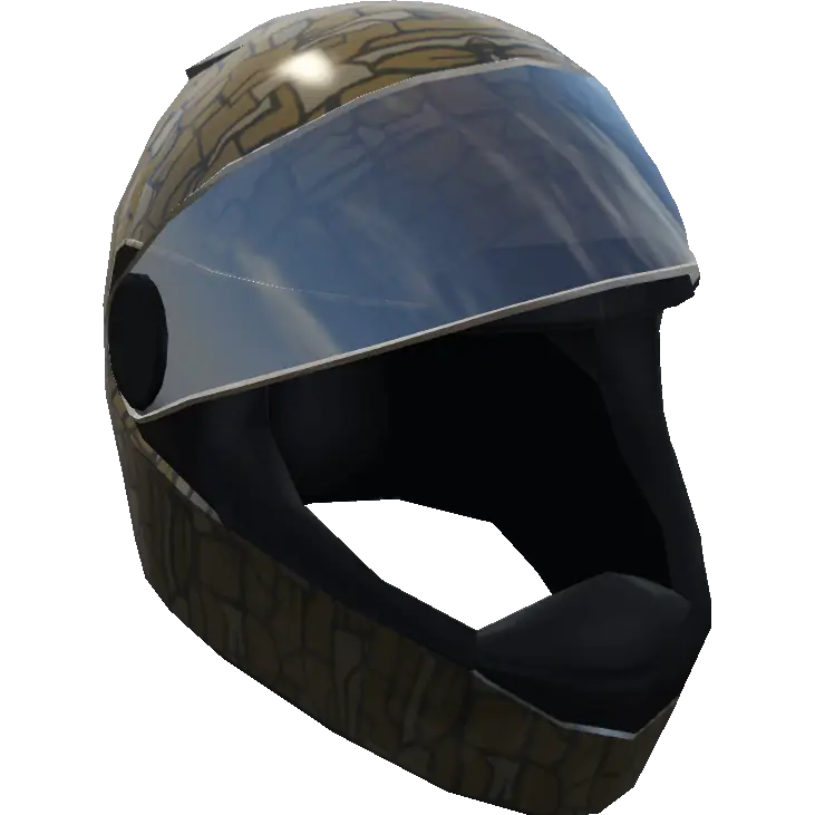 Открытый глянцевый мотоциклетный шлем