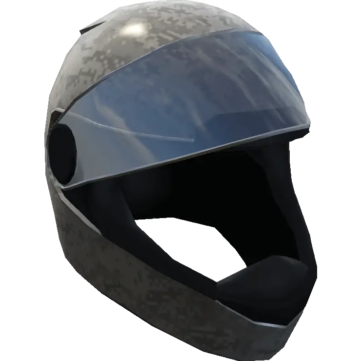 Открытый глянцевый мотоциклетный шлем