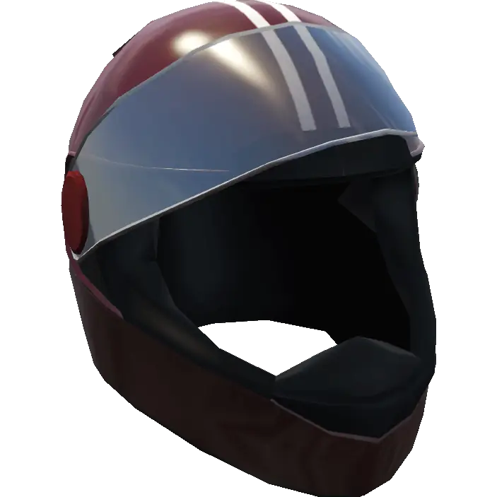 Открытый глянцевый мотоциклетный шлем