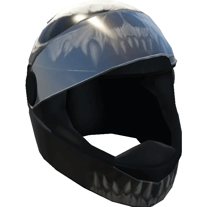 Открытый глянцевый мотоциклетный шлем