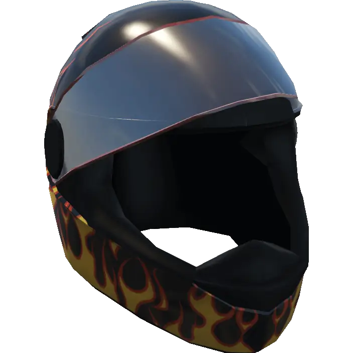 Открытый глянцевый мотоциклетный шлем