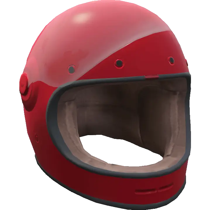 Открытый ретро-шлем