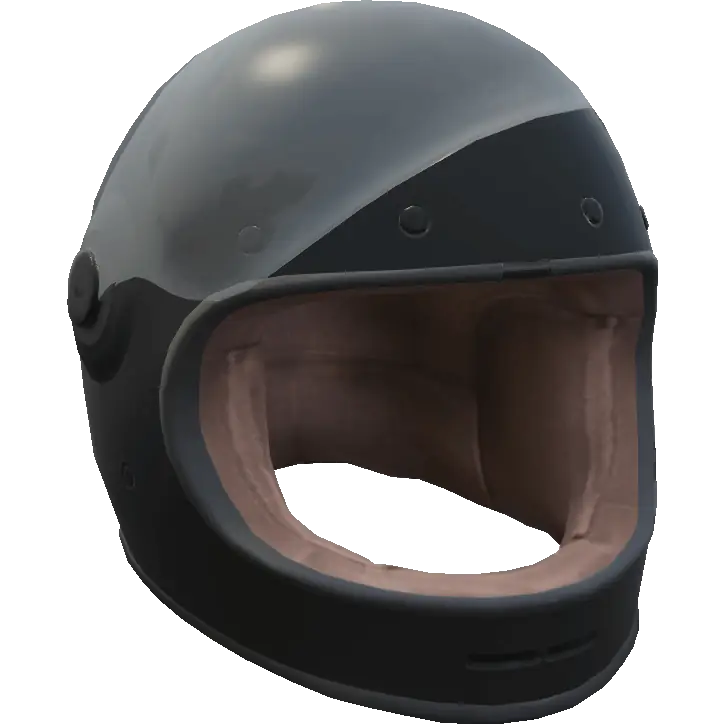 Открытый ретро-шлем