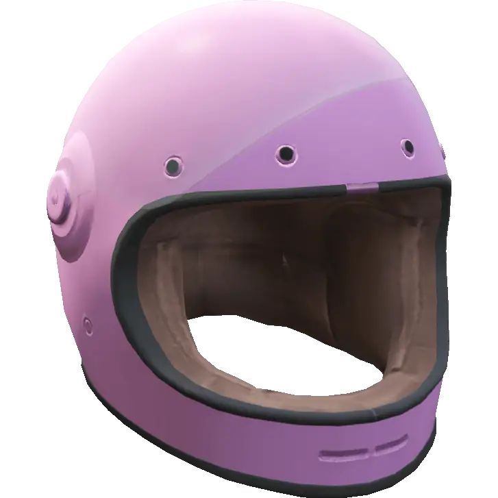 Открытый ретро-шлем