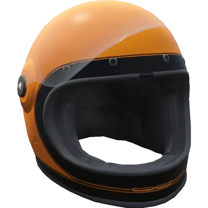 Открытый ретро-шлем