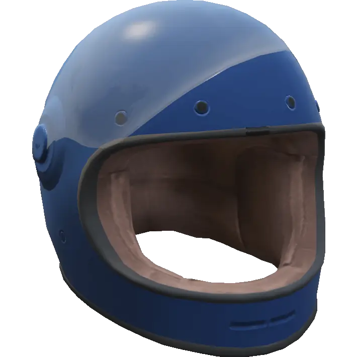 Открытый ретро-шлем