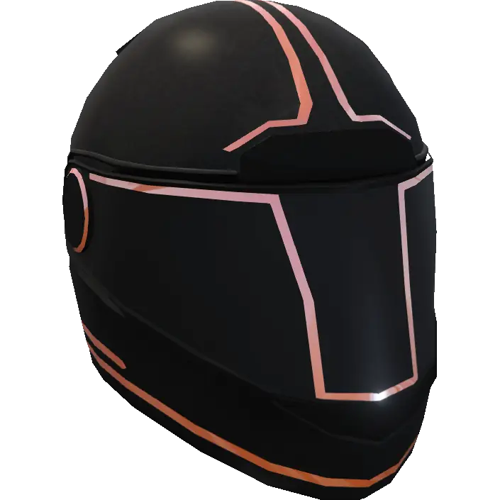 Неоновый закрытый шлем