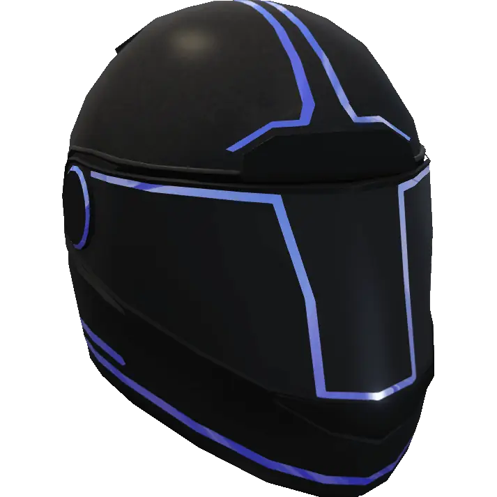 Неоновый закрытый шлем