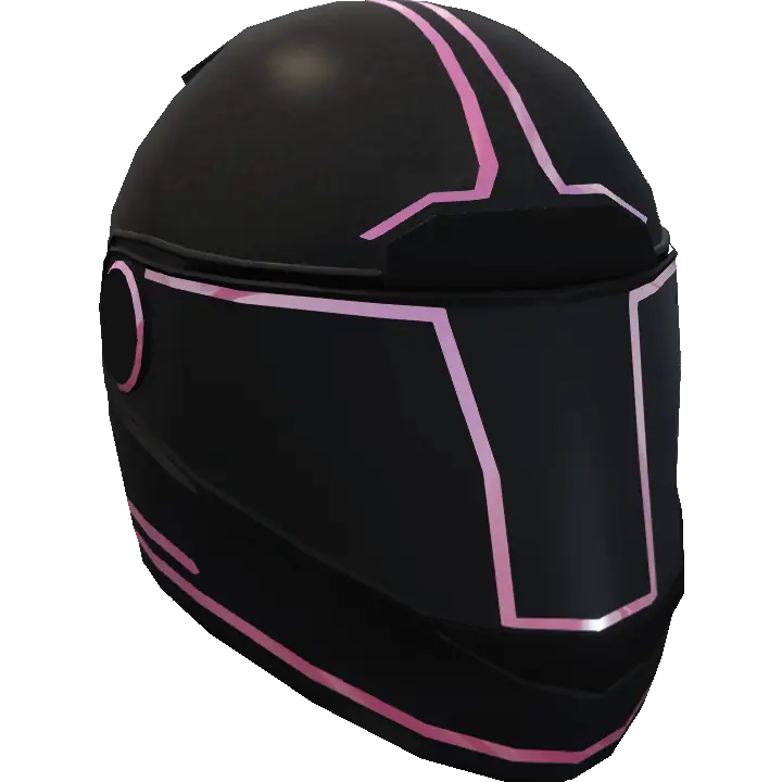 Неоновый закрытый шлем