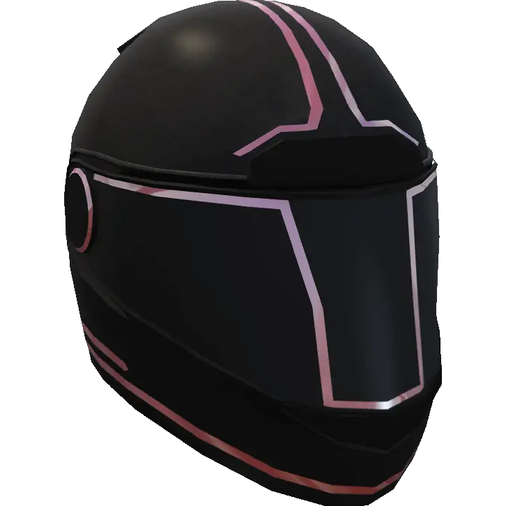 Неоновый закрытый шлем