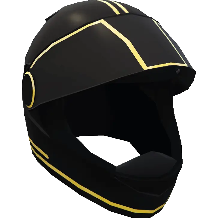 Неоновый открытый шлем