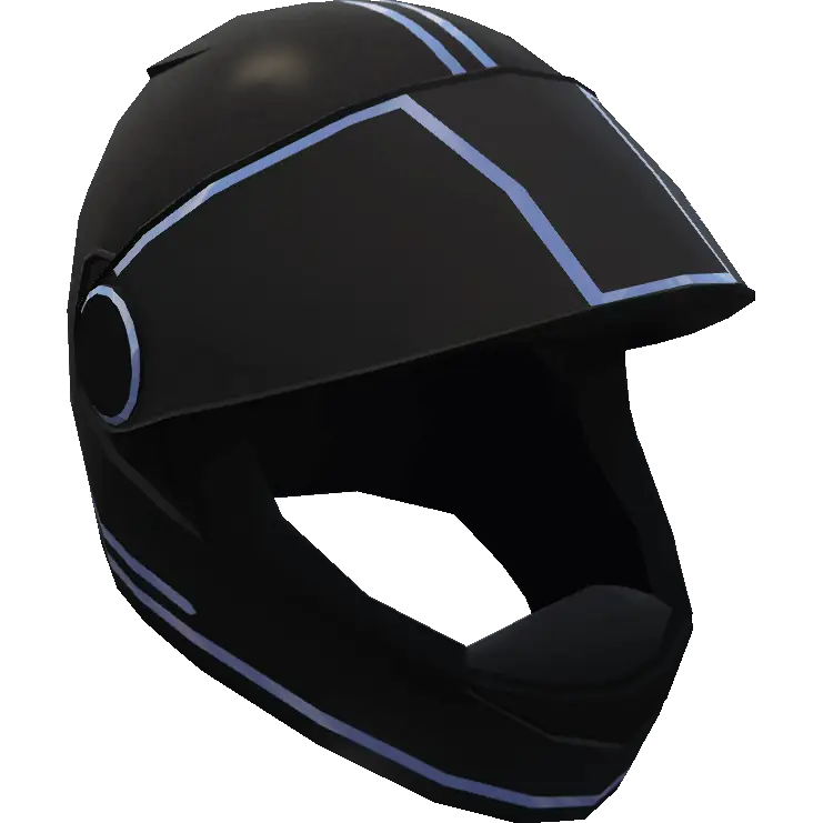 Неоновый открытый шлем