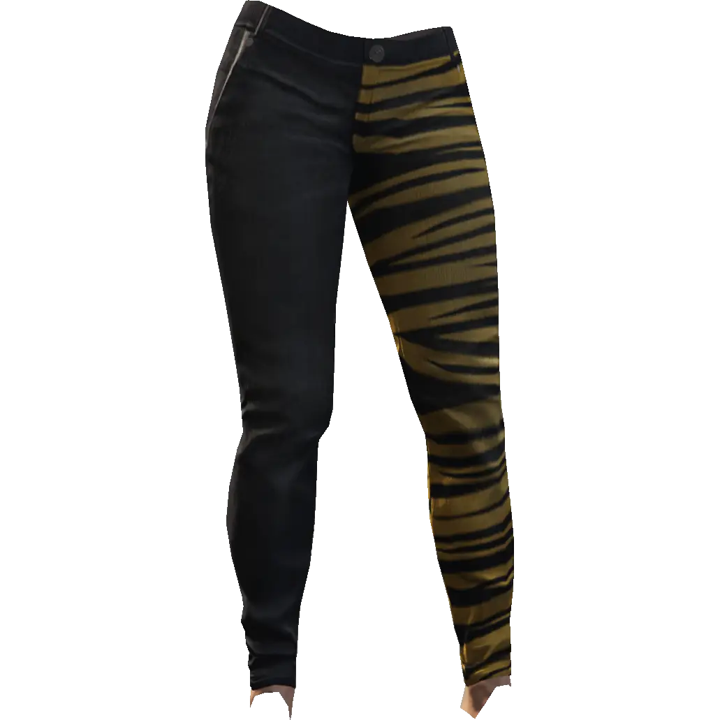 Зауженные джинсы