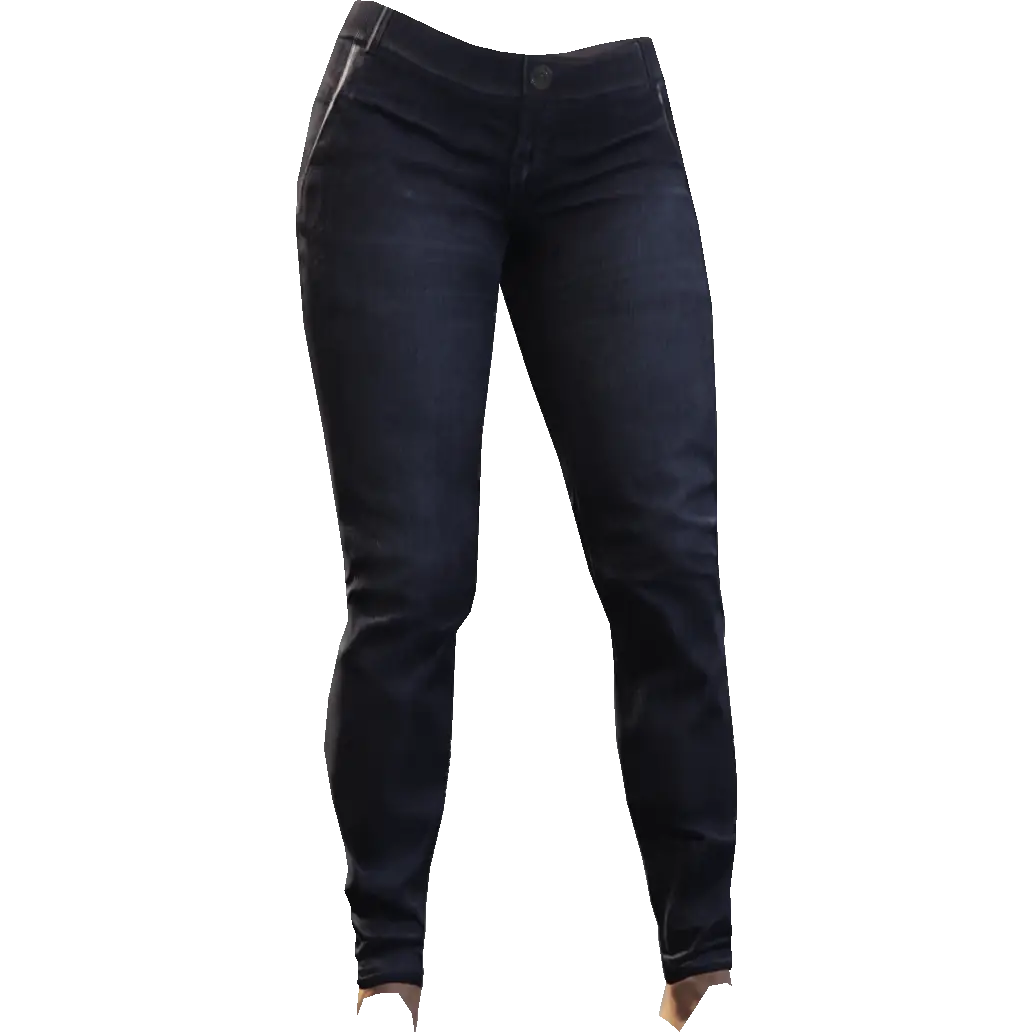 Зауженные джинсы