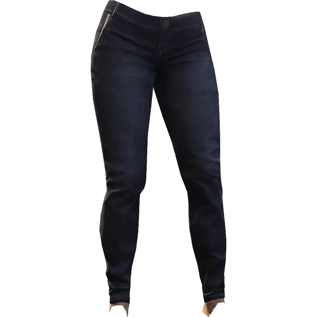 Зауженные джинсы