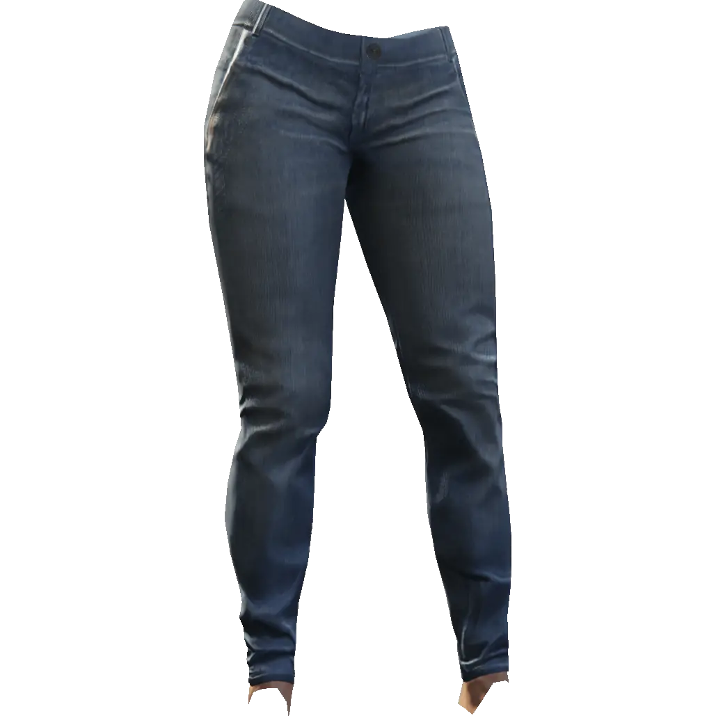 Зауженные джинсы