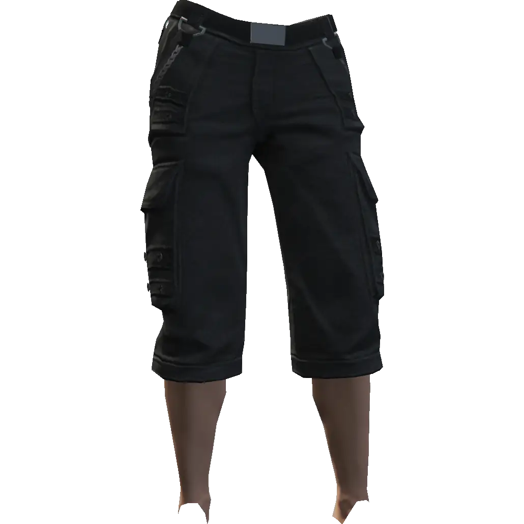 Байкерские свободные бриджи