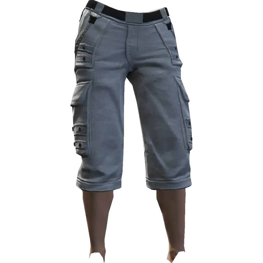 Байкерские свободные бриджи