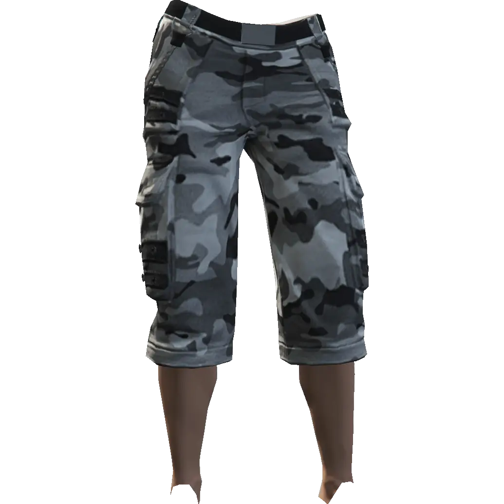 Байкерские свободные бриджи