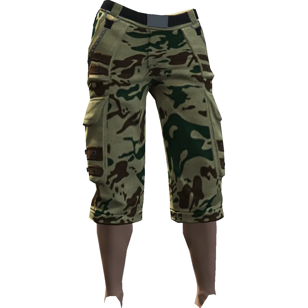 Байкерские свободные бриджи