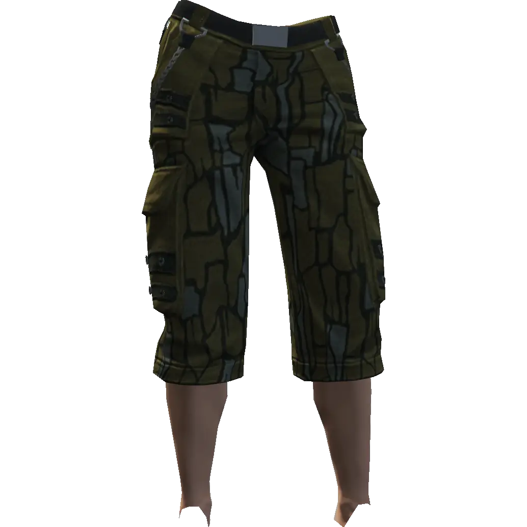 Байкерские свободные бриджи