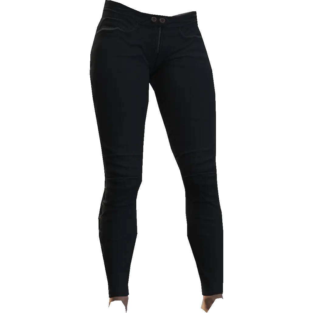 Зауженные джинсы уличные