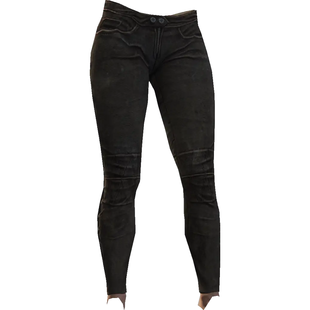 Зауженные джинсы уличные