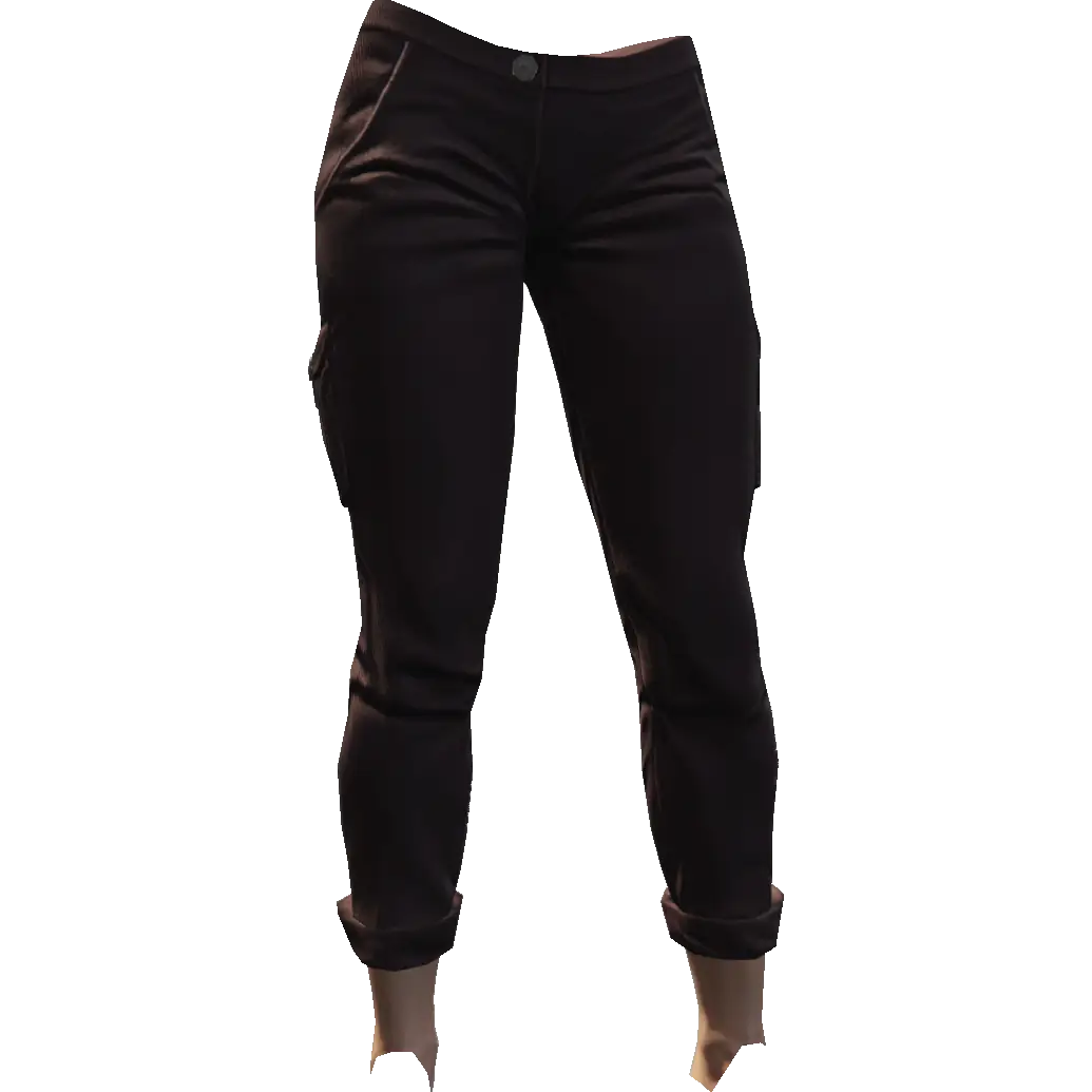 Спортивные брюки с подворотами