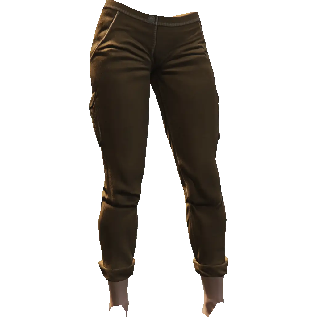 Спортивные брюки с подворотами