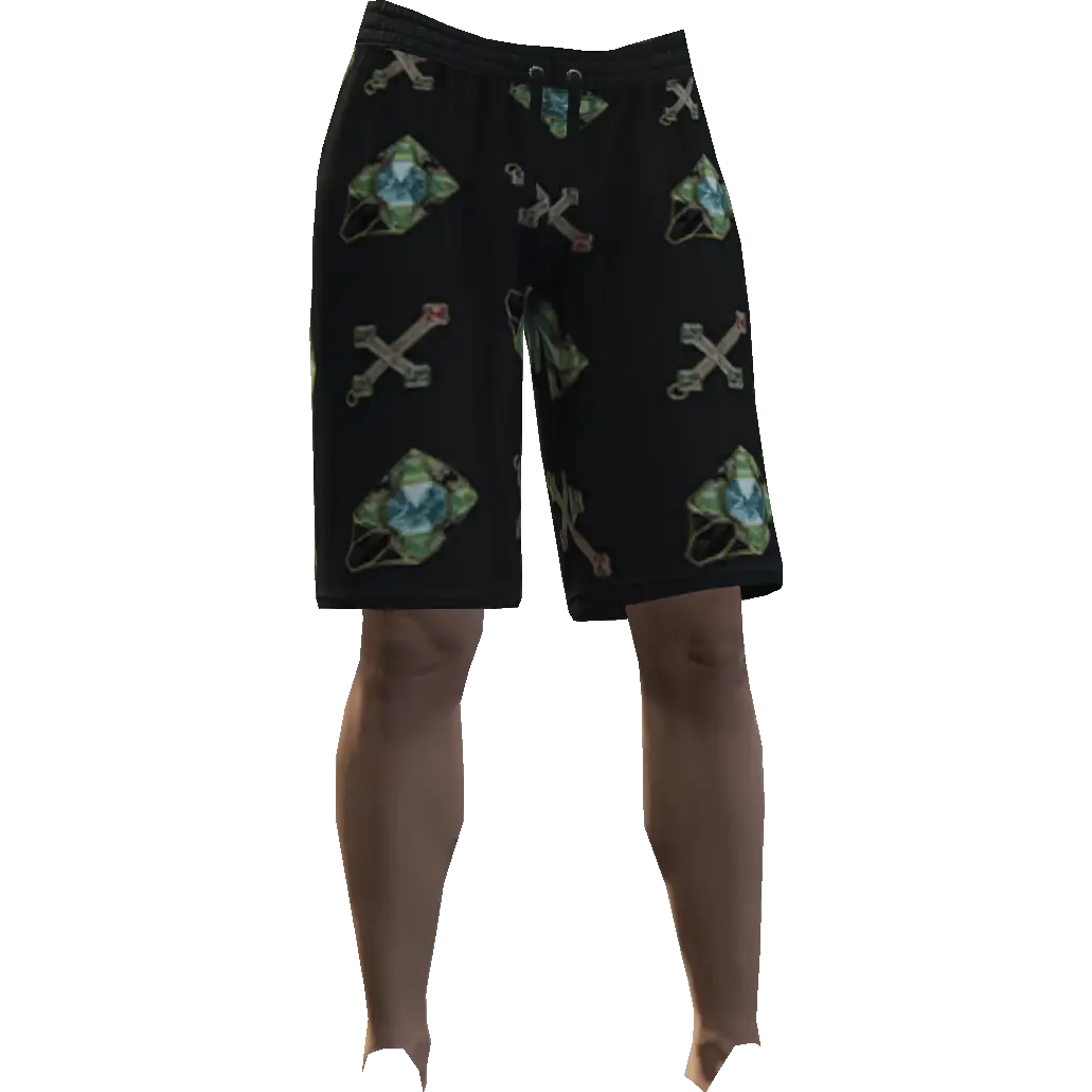 Шорты пляжные