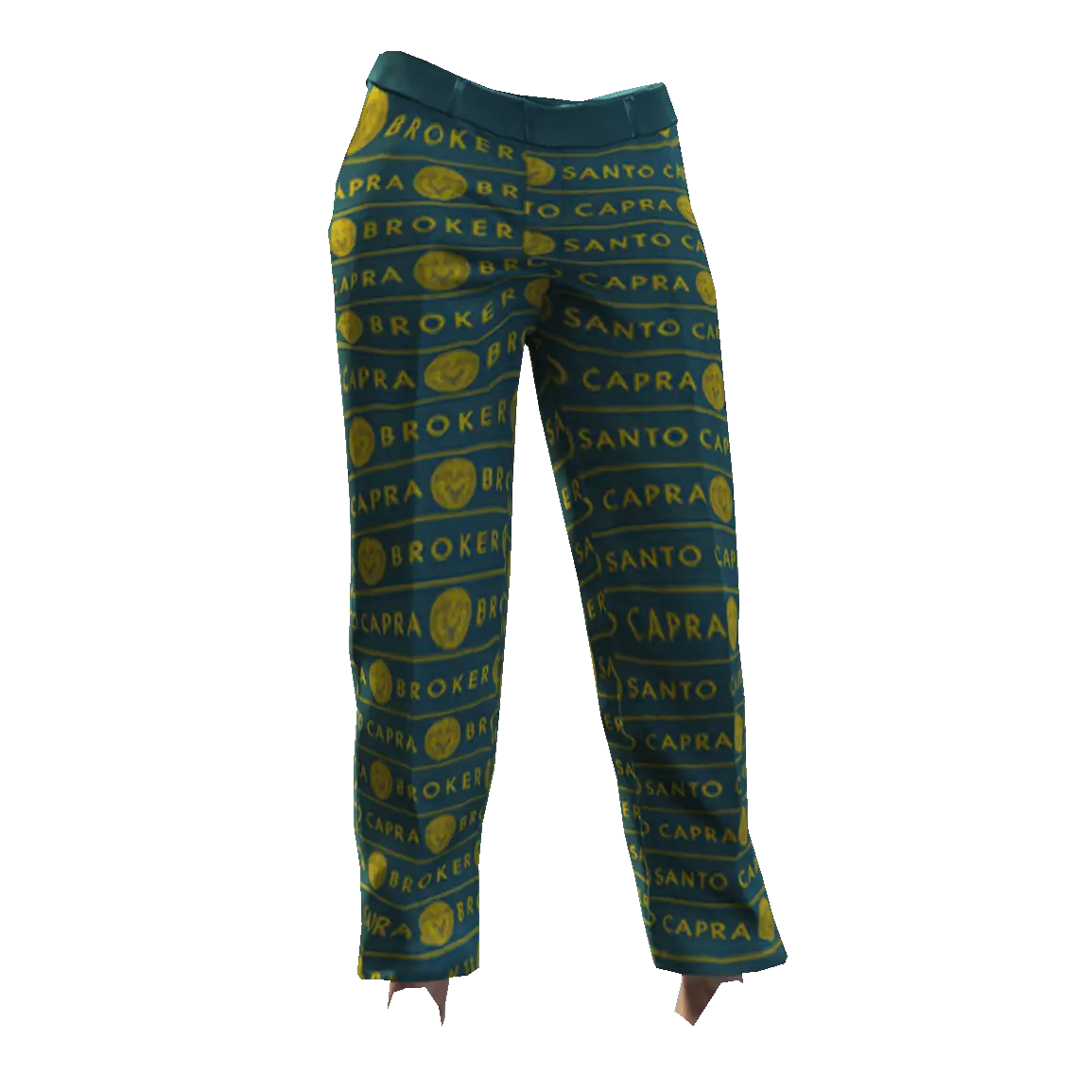 Классические брюки с узорами